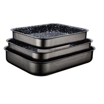 China 2020 viable best price and classic style aluminum black tray for sale