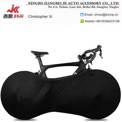 China Half Cover Foldable Indoor Cover Wheel Cover Full Bicycle Print for sale