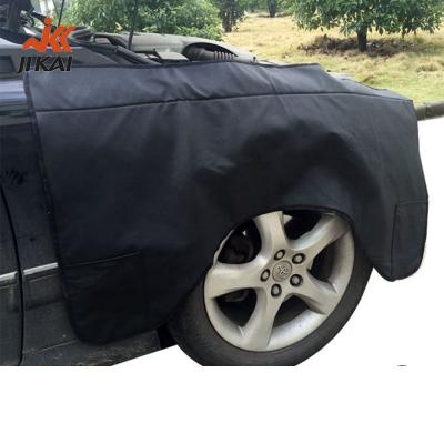 China 110*64cm thick and durable with 4mm foam treatment car fender flame retardant cover for sale