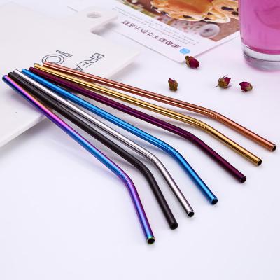 China 304 Stainless Steel Sustainable Portable Drinking Straws, Reusable Metal Straws With Case, Bar Accessories for sale