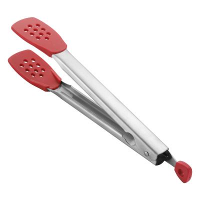 China Sustainable Stainless Steel Food Bread Barbecue Clip With Standing Feet for sale