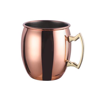 China Sustainable Eco Friendly Modern Cups Stainless Steel Metal Water Mugs In Stock for sale