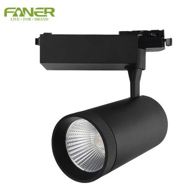 China Modern High Brightness 30w 40w COB Track Light for sale