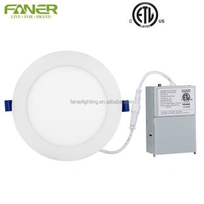 China Modern 4/5/6/8 Inch ETL Led Panel Light With Iron Junction Box For USA Market for sale