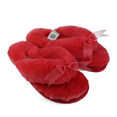 China Wholesale Lightweight Fluffy Sheep Fur Slippers Women Winter Shoes Soft Comfortable Fur Slips Outdoor for sale