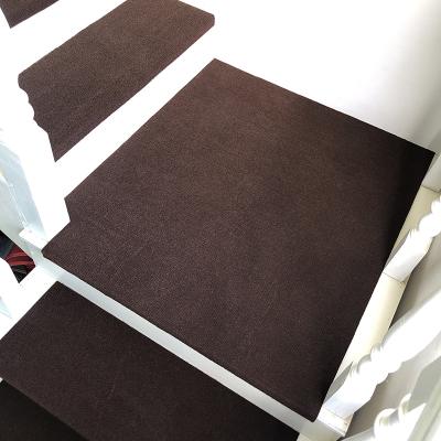 China Washable Lightweight Stair Treads With Edge Protection Designed Stair Carpets for Child for sale