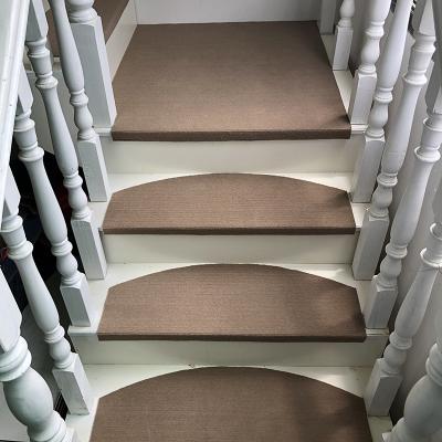 China Washable Easy To Clean Stairs Running Treads Anti Slip Stairs Carpet for Solid Wood Stairs for sale