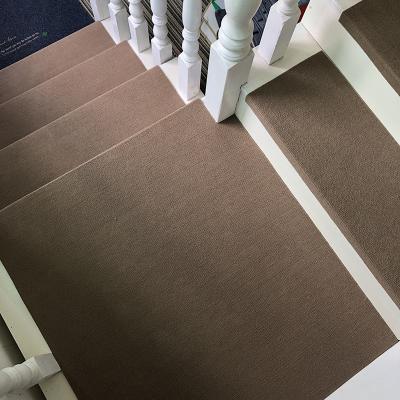 China Washable New Design Polypropylene Staircase Running Pad Carpet Stair Tread for sale