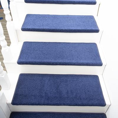 China Washable Soft and Wear-Resistant Stair Step Carpet Runner Carpet Stair Step Pad for sale