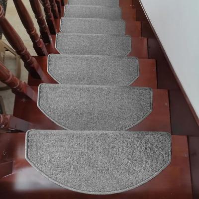 China Washable Reusable Anti Slip Stair Carpet Carpet Stair Treads for Child and Pet for sale