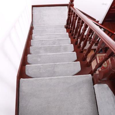 China Washable Eco-Friendly Carpet Bonnet Pads Carpeting Stair for Indoor Wooden and Tile Steps for sale