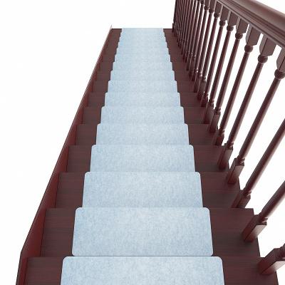 China Washable Mechanical Production Wear-Resistant Customized Logo for Stairs Rugs and Soft Treads for sale