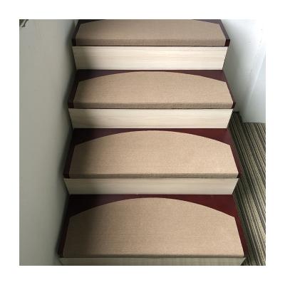 China Stain Resistant Modern Anti Fouling Durable Staircase Carpet Staircase Soft Cushion Staircase Treads for sale