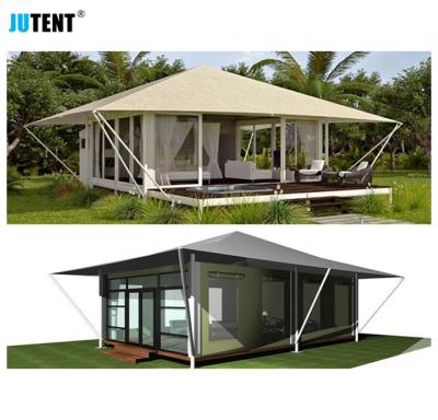 China Waterproof Resort Tent Competitive Price Luxury Hotel Safari Tent Resort White Tents for Parties for sale