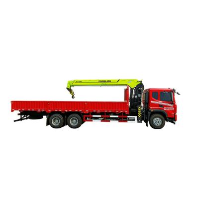 China TRUCK CRANE Zoomlion High Performance Flatbed Truck Mounted Crane Construction Machine Truck Cheap Price For Sale with Crane On Sale for sale