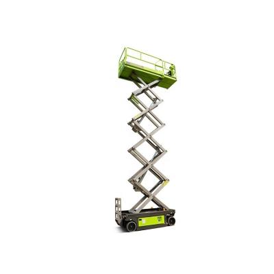 China Famous brand 10m ZOOMLION ZS0808HD aerial work platform scissor lift platform for hotels to low price scissor lift truck scissor lift table for sale