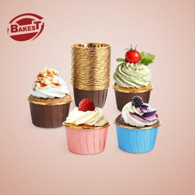 China Wholesale Bakest Disposable Food Grade Cupcake Liners Cake Cup Cupcake Wrappers Muffin Cake Cup for sale