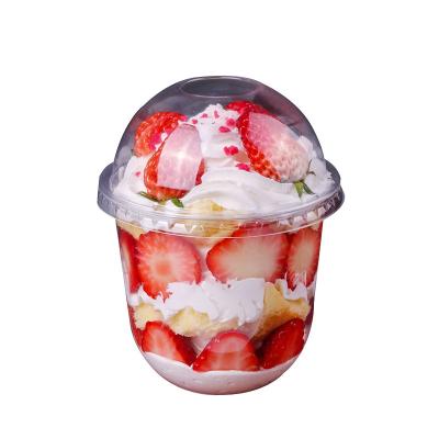 China BAKEST Sustainable Plastic Cups For Cream Cupcake Fruit Cups For Kids Birthday Party for sale