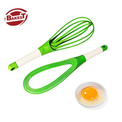 China Sustainable Bakest Kitchen Space Saving Egg Beater Cream Hand Beater With Hanging Hole for sale