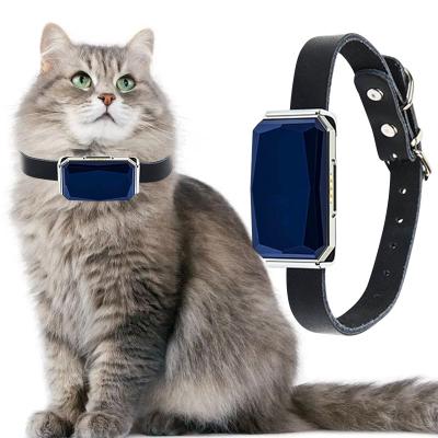 China Waterproof GPS+WIFI+LSB Three Mode Cat Dog Gps Tracker Collar Magnet Gps Tracking Smart Locator Pet Tracker Gps for sale