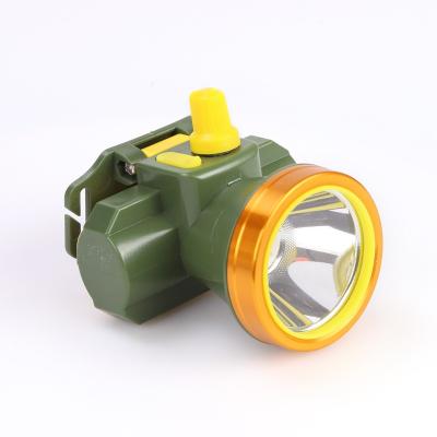 China Camping/Hiking W/TML-4605D LED Factory Price Green Color Waterpoof Headlight Rechargeable Lithium Battery for sale