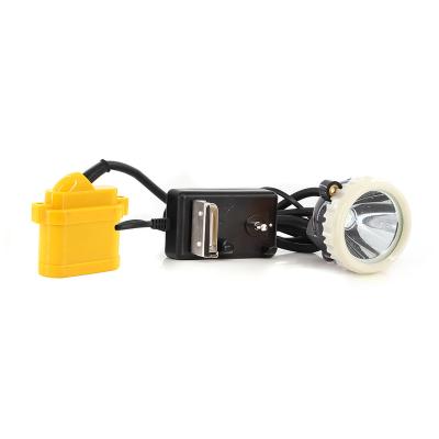 China HS-M06-57 Industrial Powerful Waterproof Waterproof Headlamp Underground Miner Rechargeable Headlight for sale