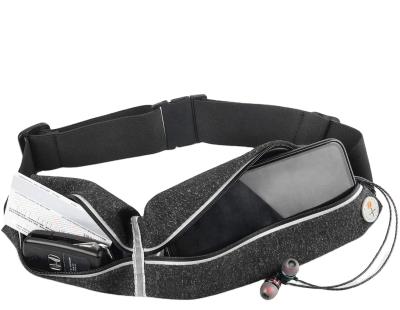 China New Arrival Women And Men Fanny Sport Elastic Big Storage Pack Adjustable Waist Bag for sale