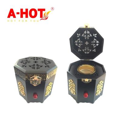 China Censer Reactors Flame New Product Adjustable Censer For Indian Oud Diffuser Burner Censer for sale