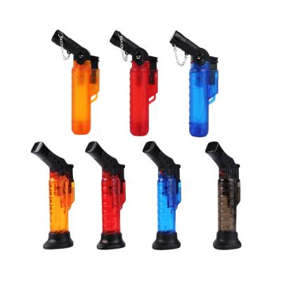 China Cigar Burner Lighters Fancy Jet Flame Torch Refillable Custom Cigarette for sale