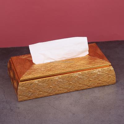 China Jy Modern Baby Tissue Paper Box Holder Facial Tissue Case Rectangular Leather Towel Sheet for Home Office Car Automotive TV for sale