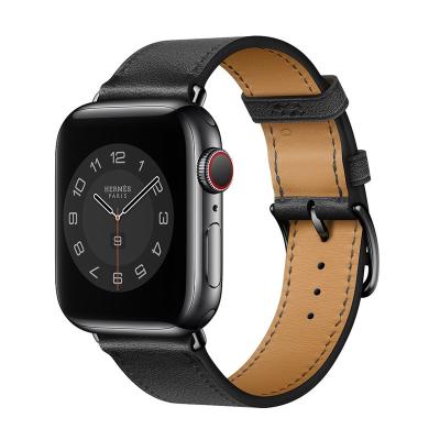 China Fashion\Dress Amazon Luxury Popular Hot Selling Luxury Strap For Apple Watch Series Se/7/6/5/4/3 High Quality Leather Strap For Apple Watch Band 40mm 44mm for sale