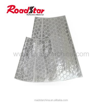 China High Visibility Multiple Dimensions PVC Reflective Cone Sleeves For Pavement Safety for sale