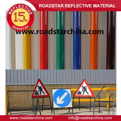 China High reflectivity reflective covering film/reflective paper for traffic road sign for sale