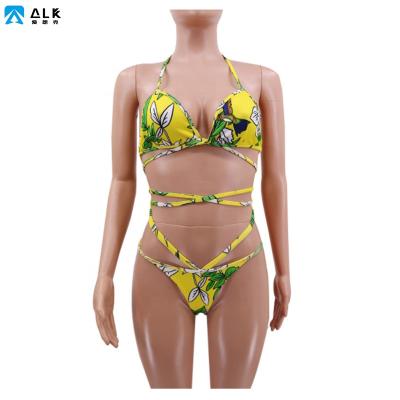 China Ailangke Summer Wholesale Women's Breathable Beach Wear Cover Up Swimwear for sale