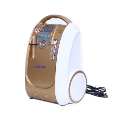 China Home Concentrated Oxygen Generator 30% 1-5L/Min Oxygen Concentrator -90% Anion Function Adjustable for sale