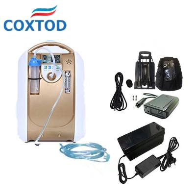 China Cheap Portable Household 5L Battery Oxygen Concentrator For Sale Medical Apparatus For Home Use 245*181*365 (mm) for sale