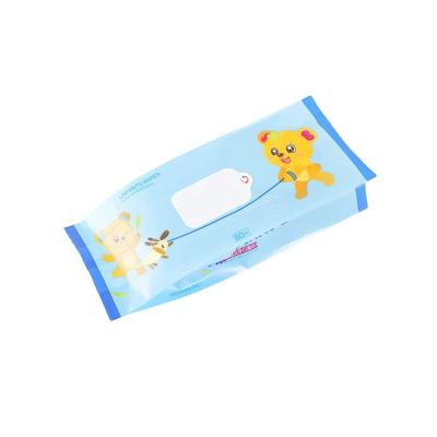 China Factory Wholesale Price Plastic Wet Wipes Bag / Custom Tissue Paper Pouch Wet Tissue Packaging Wet Bag for sale