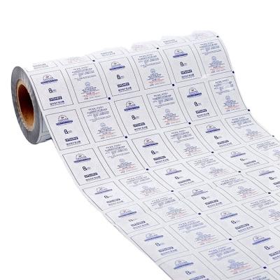 China Customized Printed Plastic Packaging Laminated Plastic Roll Moisture Proof Roll Film Aluminum Foil Roll Seal for sale