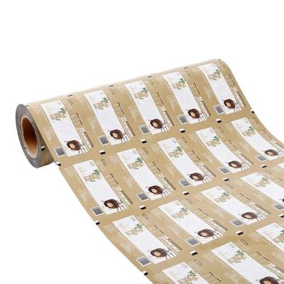 China Custom Wholesale Moisture Proof Film Roll For Wet Plastic Bag Tissues Baby Wipes Packaging Plastic Film Roll for sale