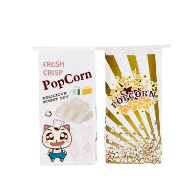 China Recyclable Cheap Stand Kraft Paper Bag Popcorn Chips Packaging Bag With Window for sale