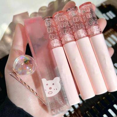 China Waterproof Lip Gloss Fruit Lip Gloss Rose Lip Gloss Dropping Lip Gloss for sale