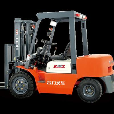 China Hotels HELI Forklift Truck Price With Tcm Style 3-3.5 Ton Diesel Forklift With 4.5m Mast ISUZU Triple Engine for sale