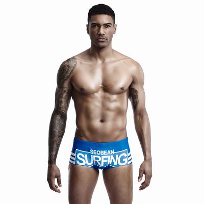 China Breathable Men's swimming shorts holiday beach trunks young men hot pants underwear for sale