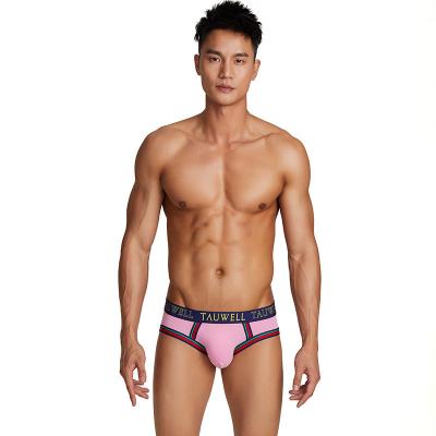 China Anti-Bacterial Men's Briefs Cotton Breathable Low Waist Pants Underwear Brief for sale