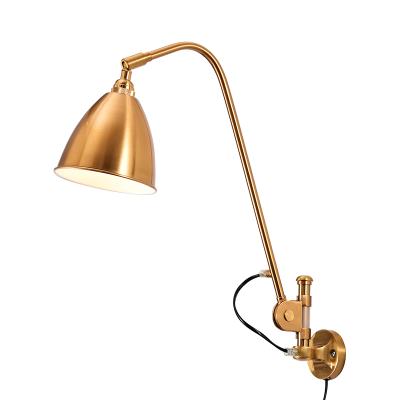 China Attic Swing Adjustable Arm Arne Jacobsen Wall Light Retro Industrial Style Attic Wall Lamp Industry Vintage for sale