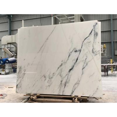 China Beautiful Modern Competitive Price New Design White Marble Slabs Wall Tiles for sale