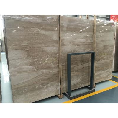 China 2021 Bookmatched Gold Vein Modern Marble Slabs Beige Marble For Interior Wall Cladding for sale