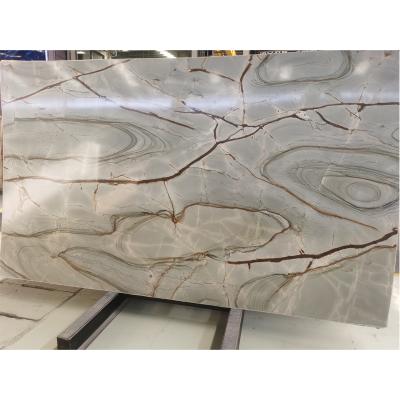 China 2021 Modern Blue Marble Floor Tiles Building Materials Natural Jaguar Stone Blue Marble Slab For Decoration for sale