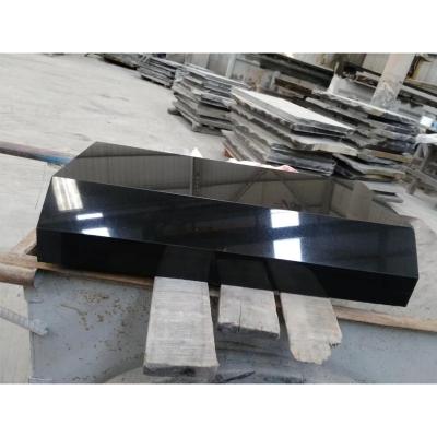 China 2021 Modern Polishing Stones Kitchen Tile Table Top China Shanxi Absolute Black Granite for sale