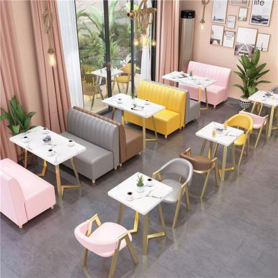 China Metal Restaurant Dining Table And Chairs For 4 Indoor Events Furniture 51x42x78cm for sale